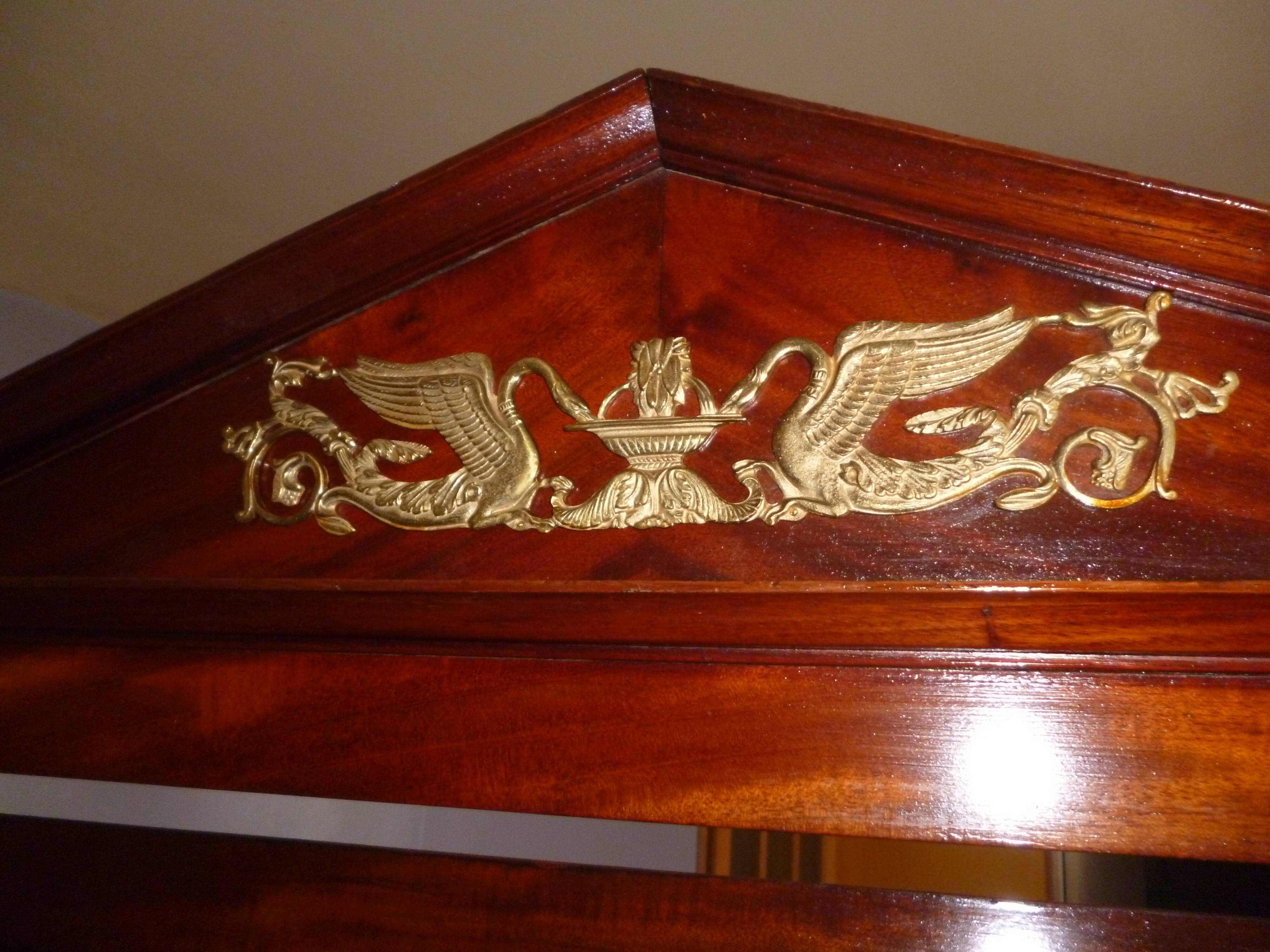 Miroir psyché empire  XIX