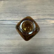 Amber glass bottle