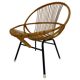 Vintage rattan chair by Dirk van Sliedregt Rohe Noordwolde 1960 in the Netherlands