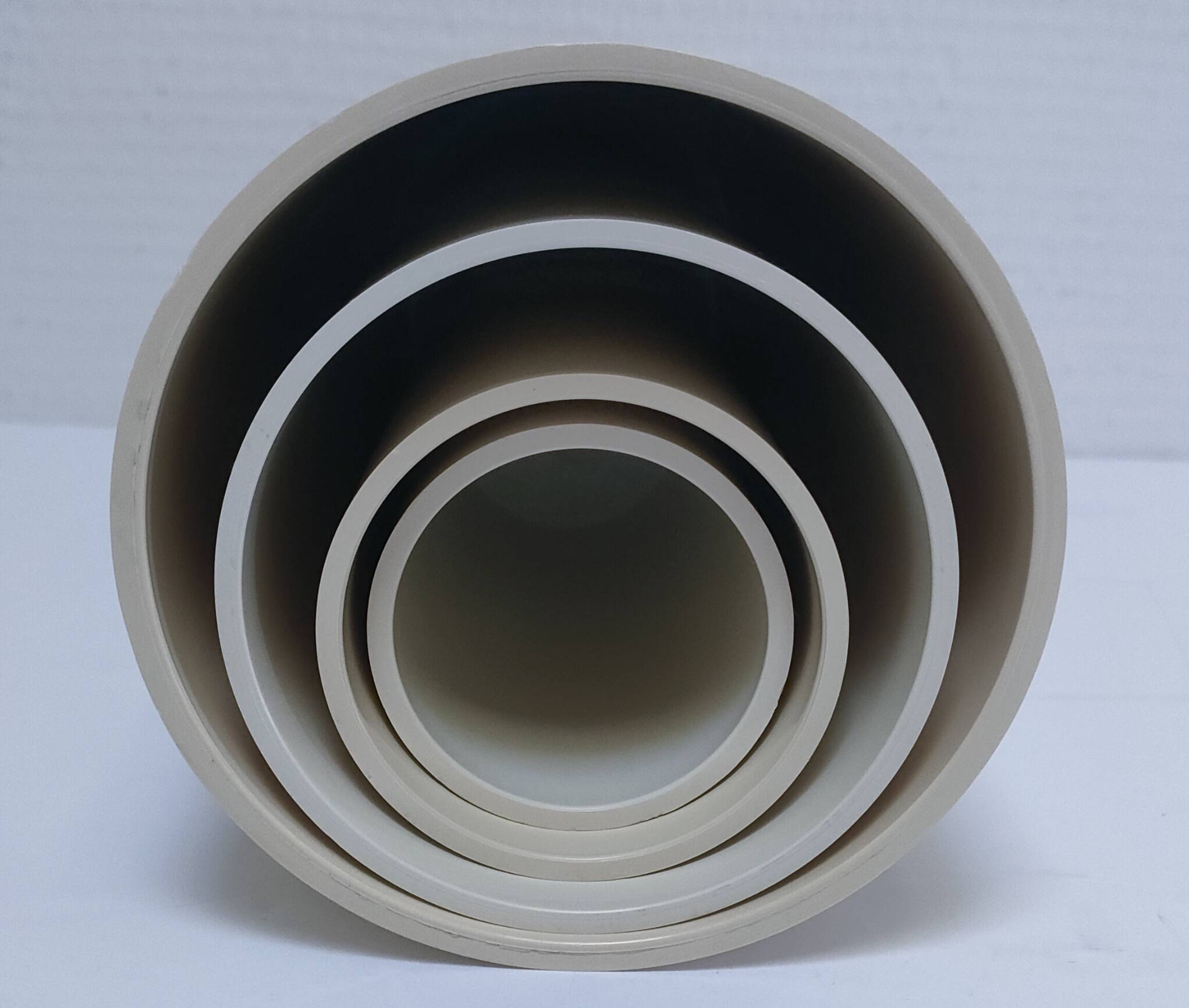 four nesting vases by Jacques Bédat, design from the 70s