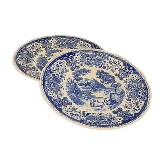 Set of 2 Villeroy & Boch Burgenland dinner plates