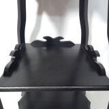 Art nouveau fifth wheel with three levels in black