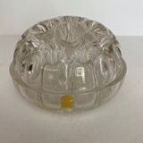 Vase pique fleurs verre reims made in France