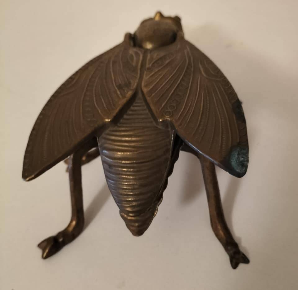 Vintage fly ashtray
