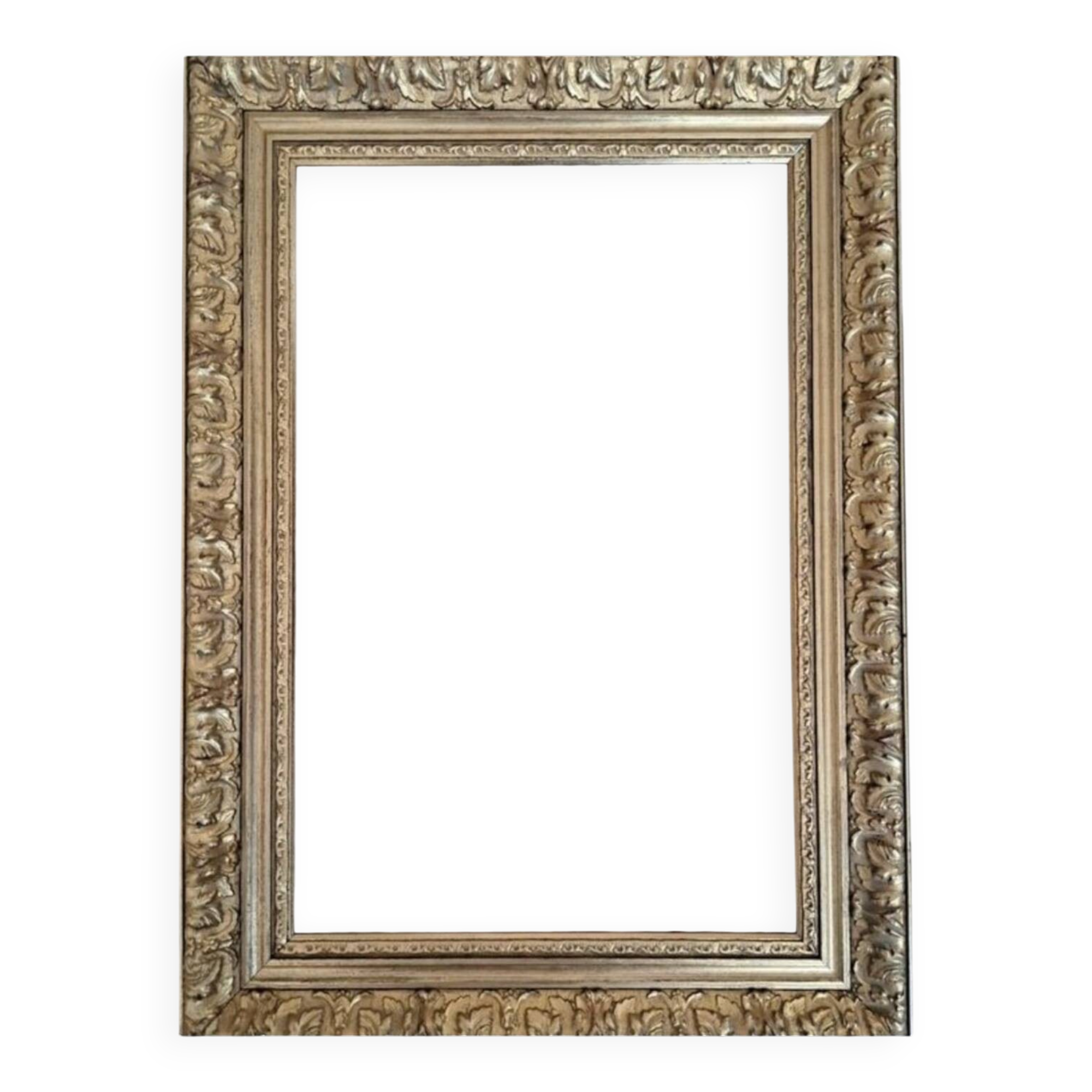 19th-century gilded picture frame