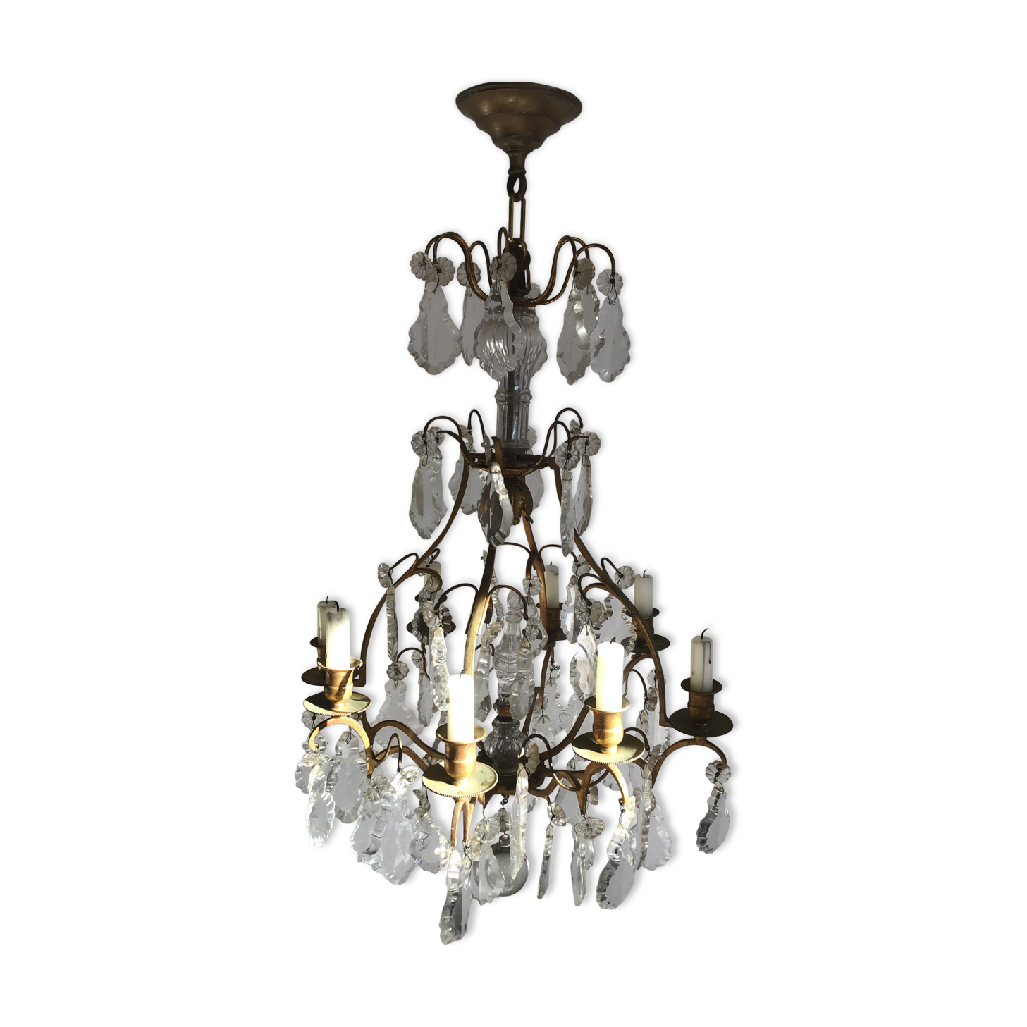 Louis XV  to pendants chandelier.