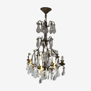 Louis XV  to pendants chandelier.