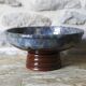 Cab bordeaux ceramic standing bowl