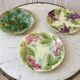 Trio of plates in old slurry late nineteenth century