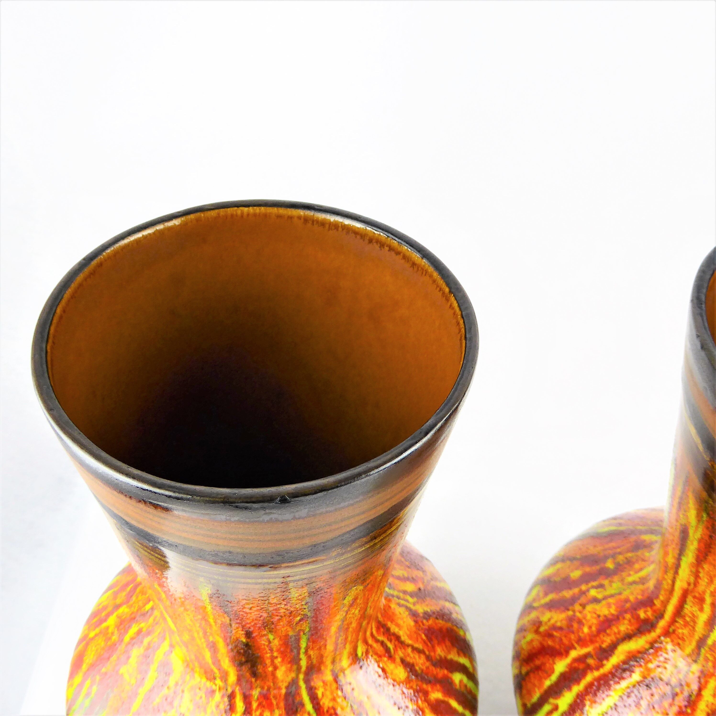 Saint Clement ceramic vases 1960