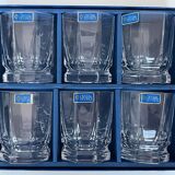 6 Sèvres crystal whisky glasses