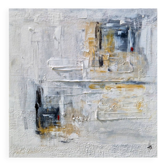 Abstract painting table