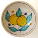 Pair of Sicilian earthenware sorbets
