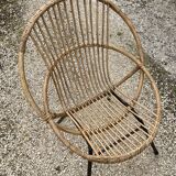 Rattan living room