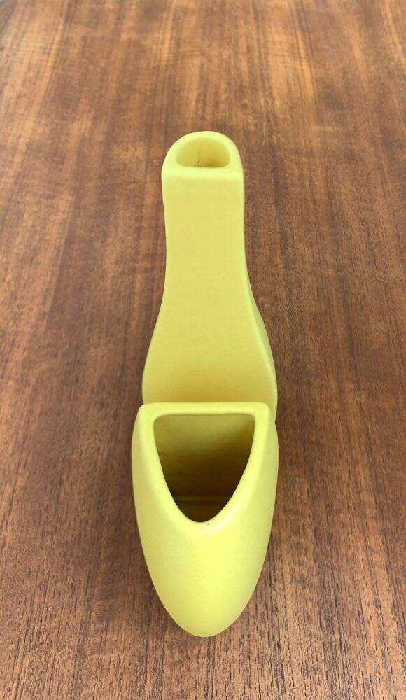 Set of 2 minimalist postmodern Italian vases by Bel Mondo, 1980s.