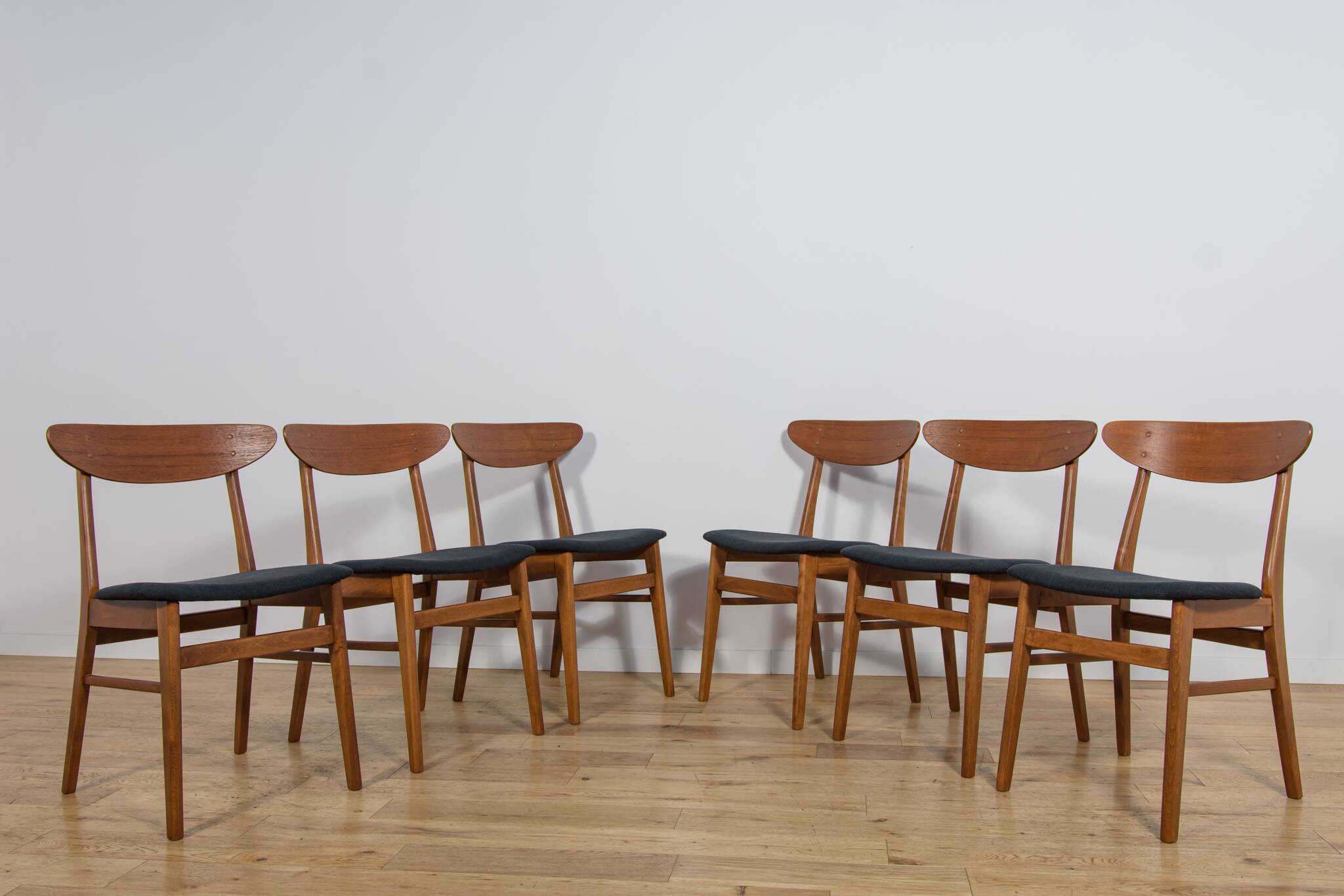 Mid-Century Dining Chairs Model 210 from Farstrup Møbler, 1960s, Set of 6
