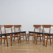 Chaises de salle à manger Mid-Century Modèle 210 de Farstrup Møbler, années 1960, ensemble de 6