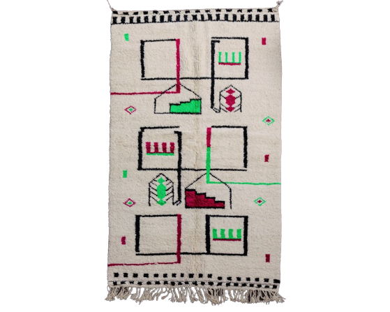 Berber carpet 142x235 cm