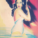 Original French poster the strange creature of the black lake, by constantin belinsky