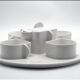 Angelo Mangiarotti for F.lli Brambilla Tea or Coffee Set, 1970s