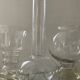 Trio de vases vintage en verre