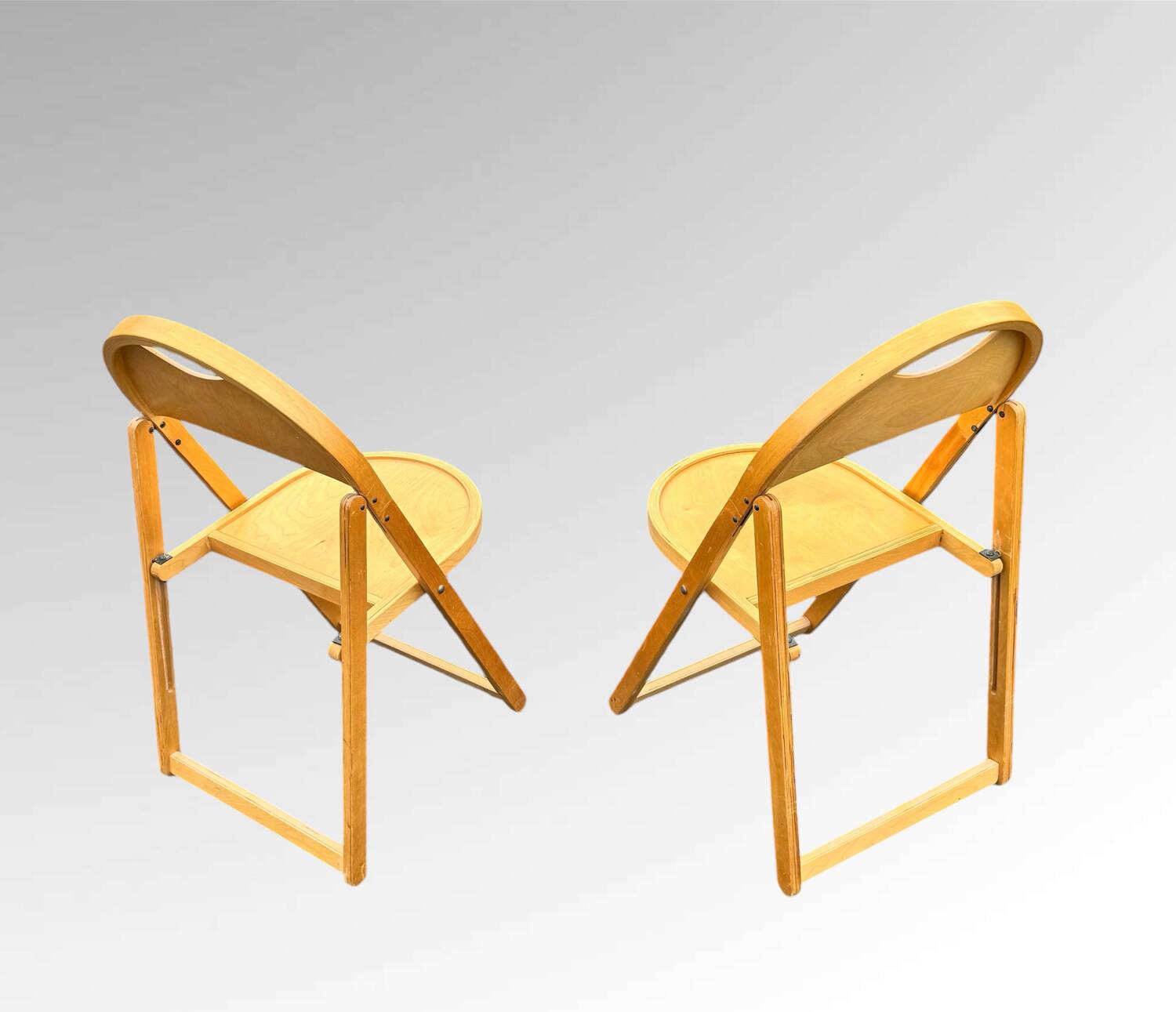 Paire de chaises pliantes  OTK 26 et 27, 1960-1970