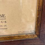 Lithograph of Saint Teresa in frame