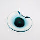 Murano Ashtray Galliano Ferro Sommerso Emerald Green 1960