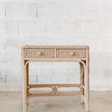 Rattan desk