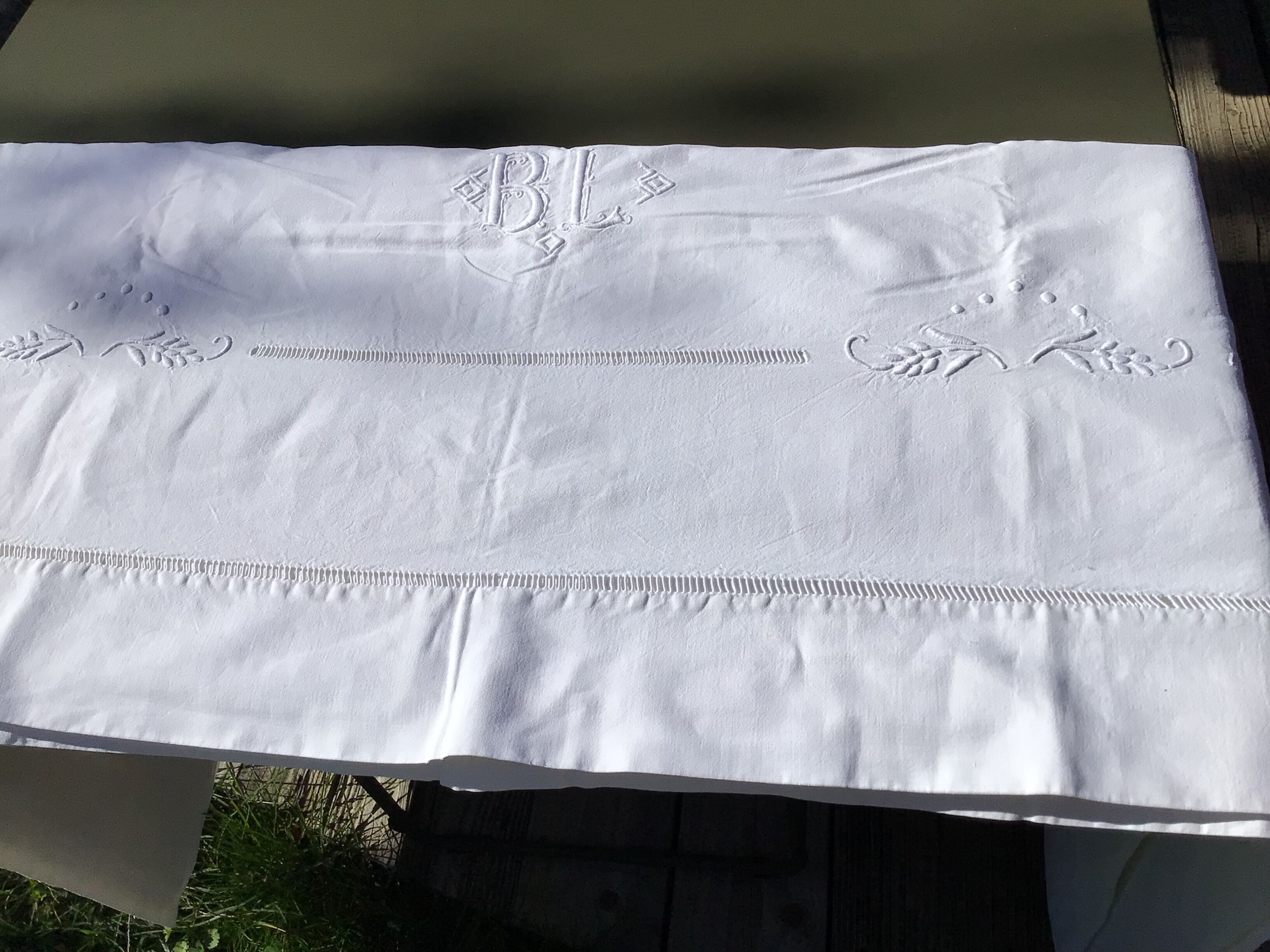 Sheet 2 places monogram BL double day scale mixed race