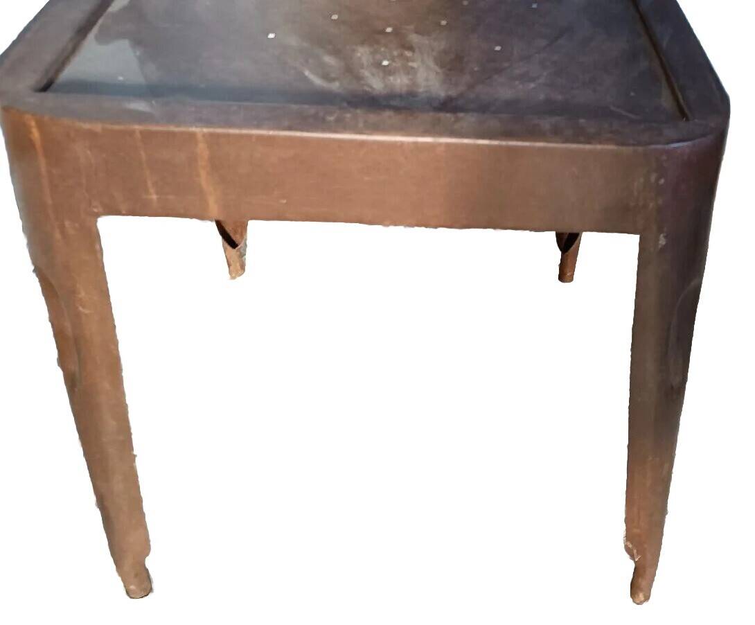 Vintage industrial iron chair from the 60s Italy