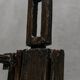 Designer iron coat rack – Unique sculptural piece