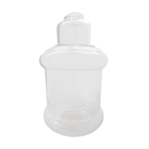 Lampe en verre industriel