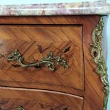 Curved chest of drawers louis XV