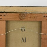 Oil on canvas seascape