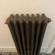 Old cast iron radiator renovated