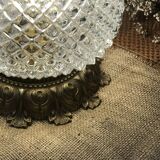 Lamp with moulded glass