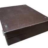 Set of 12 silver-plated metal dessert forks from the Nicolet Orléans brand