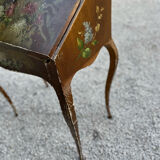 Curved painted wooden secretary 1950/60