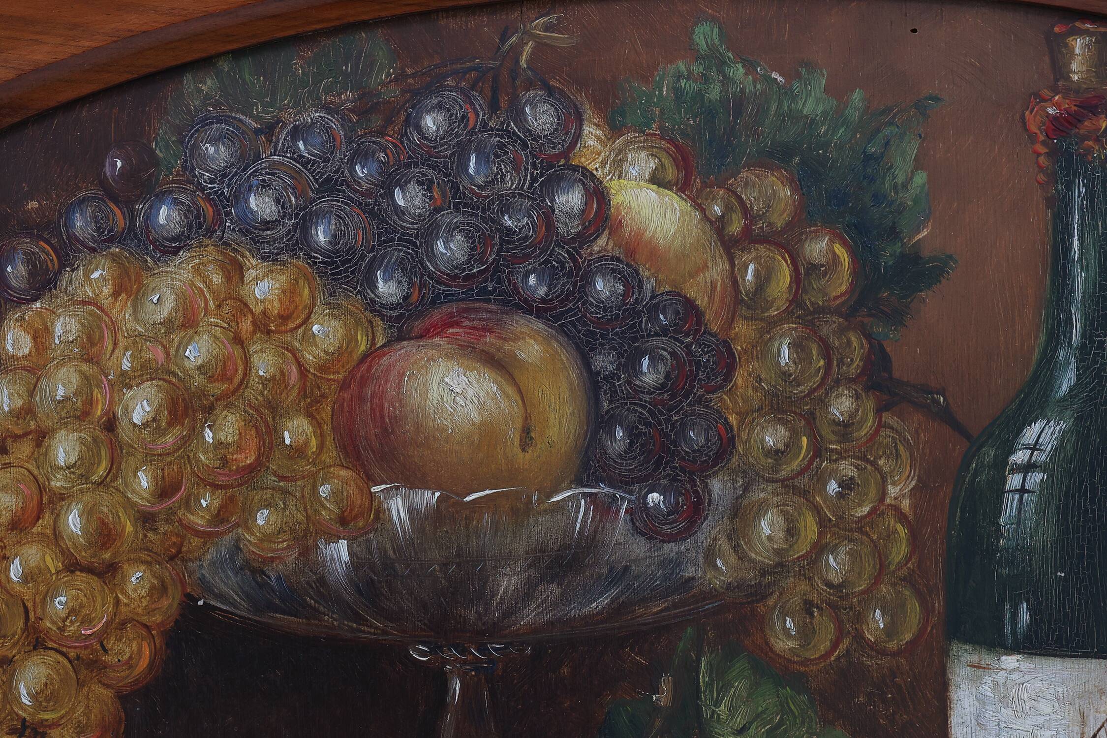 Still Life Oil Painting on wood by the Belgian Artist A. Heynderickx, 1922