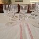 Verres à eau et vin Manufacture Royale de Bayel