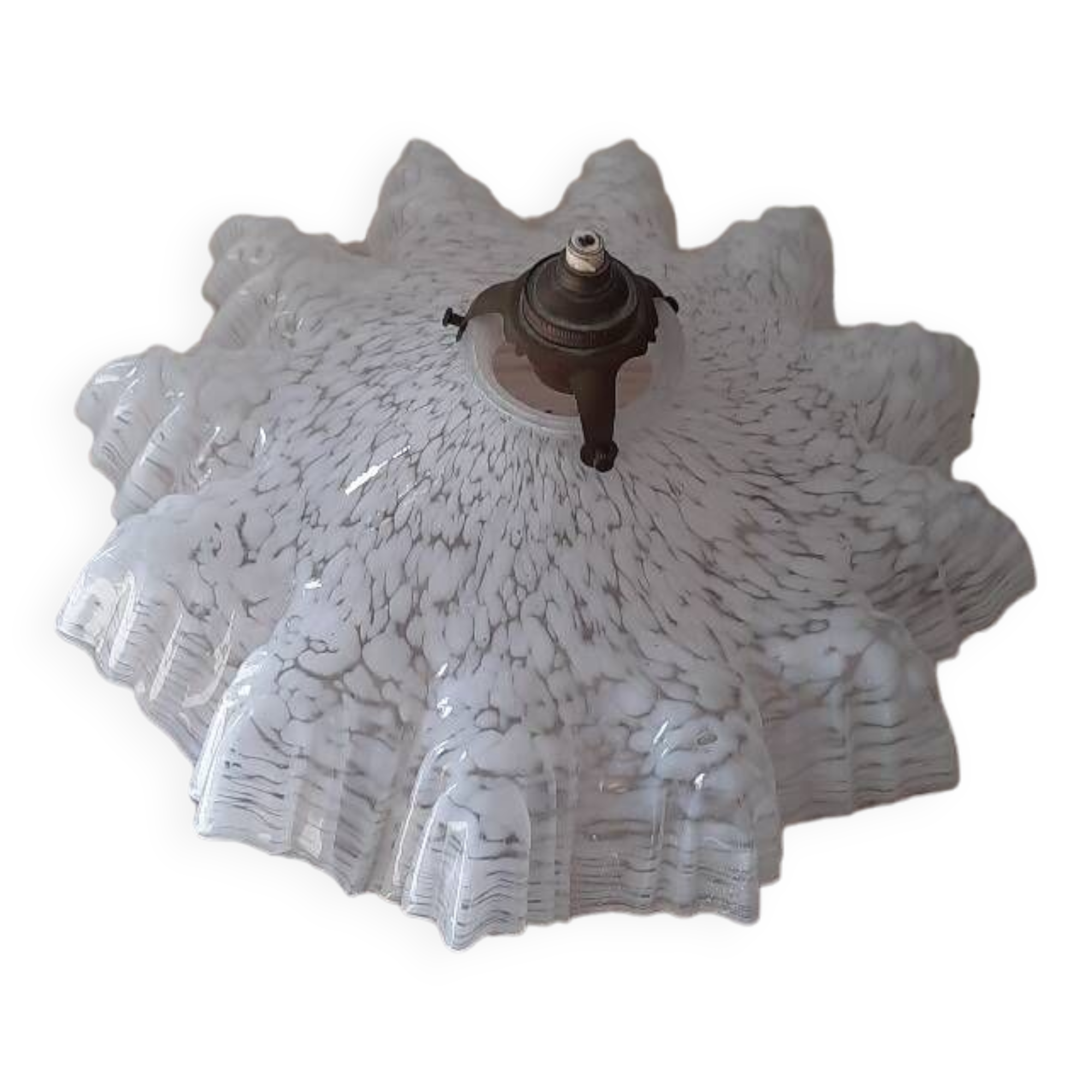 Opaline pendant light