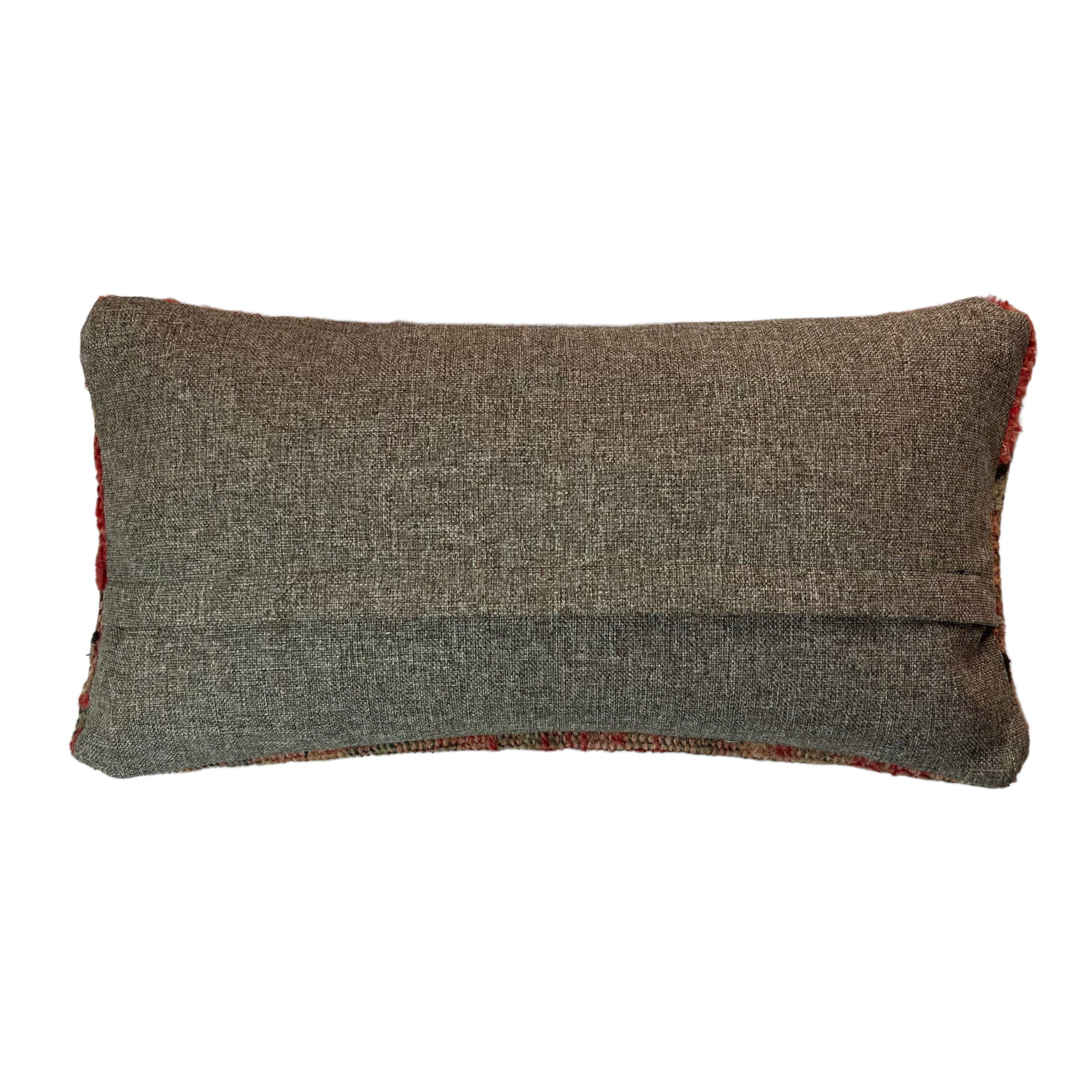 Vintage turkish handmade cushion cover , 30 x 60 cm