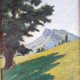 Peinture à l'huile - paysage