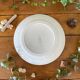 Antique earthenware serving dish from Saint-Amand (North)