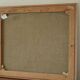 Original vintage abstract oil on canvas