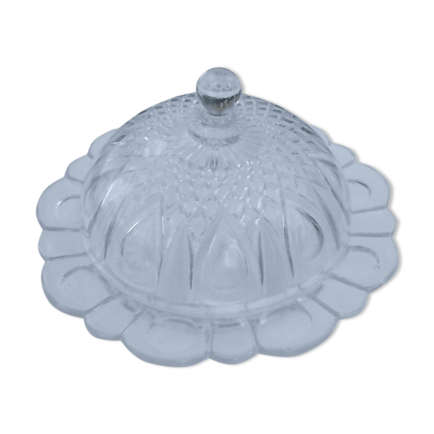 Moulded glass bonbonnière