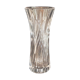 Vase rouleau en cristal taillé Val Saint Lambert