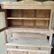 Antique raw wood dresser
