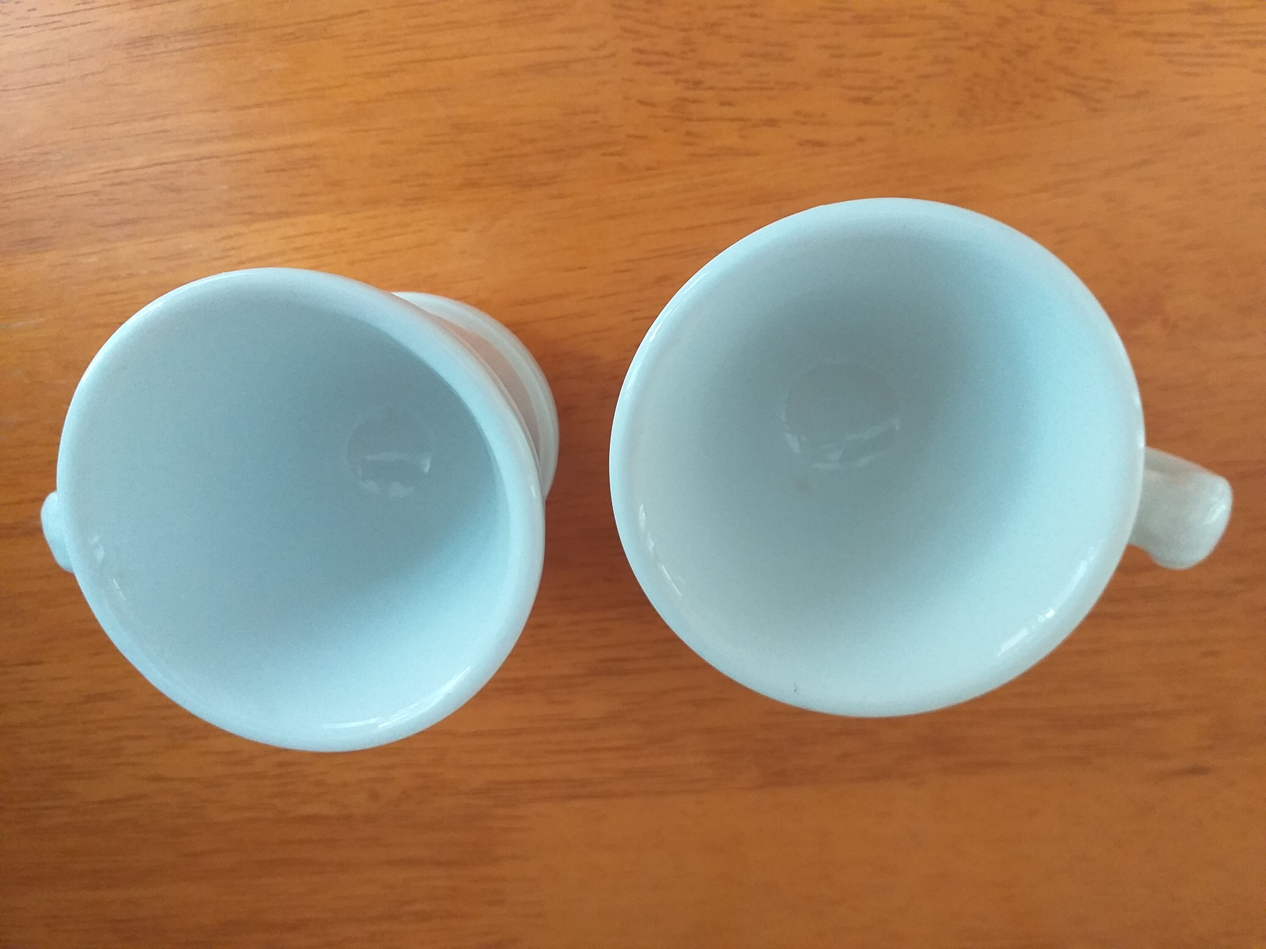 White porcelain fires